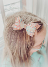 Load image into Gallery viewer, Girls Multi-Color Cork Bow
