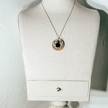 Load image into Gallery viewer, Disc Wood Necklace - Leopard Cork
